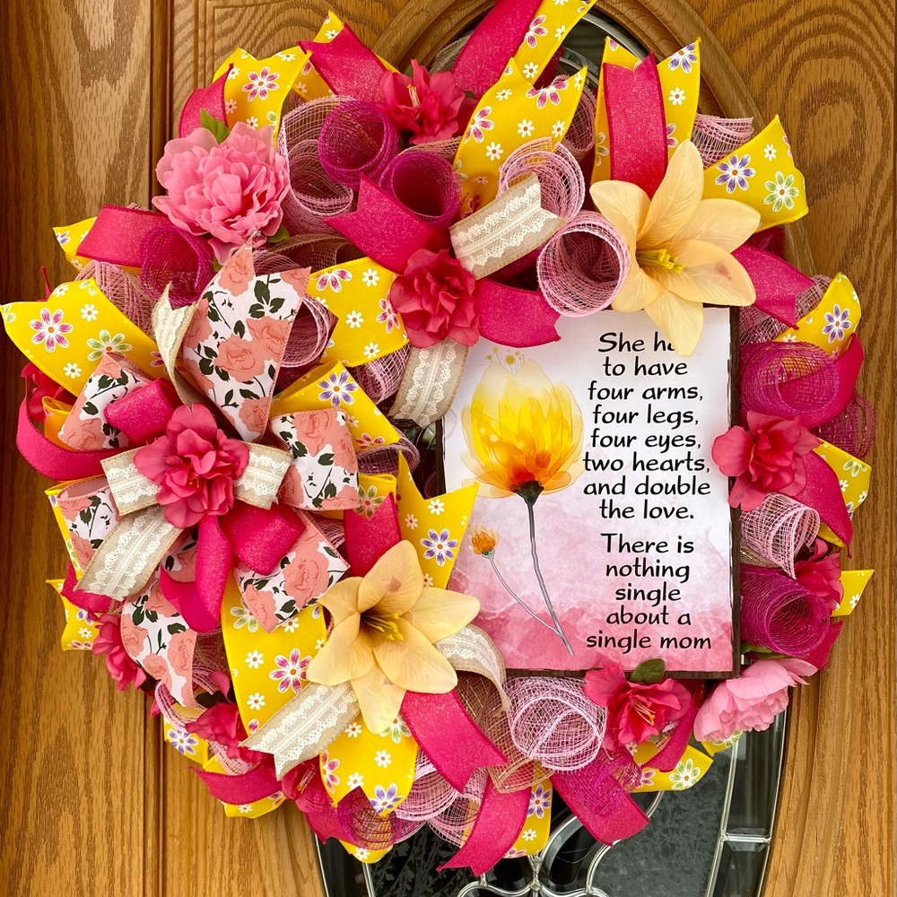 Mother’s day wreath